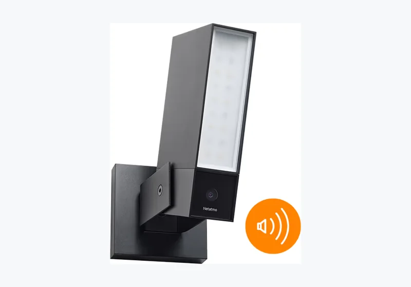 Official product image of Netatmo Smart Outdoor Camera with Siren